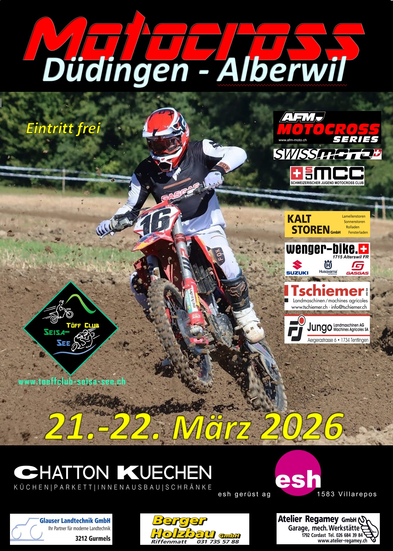 Flyer motocross Düdingen / Guin